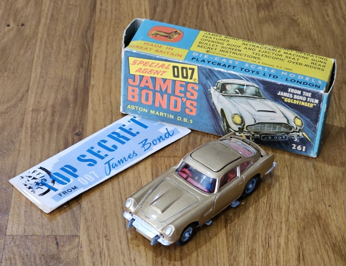corgi 261 james bond 007 Aston Martin db5 1965 - Boxed | eBay
