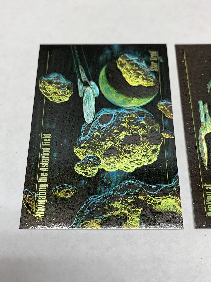 1993 STAR TREK Skybox Master Series Trading Cards Lot Chase S-1, S