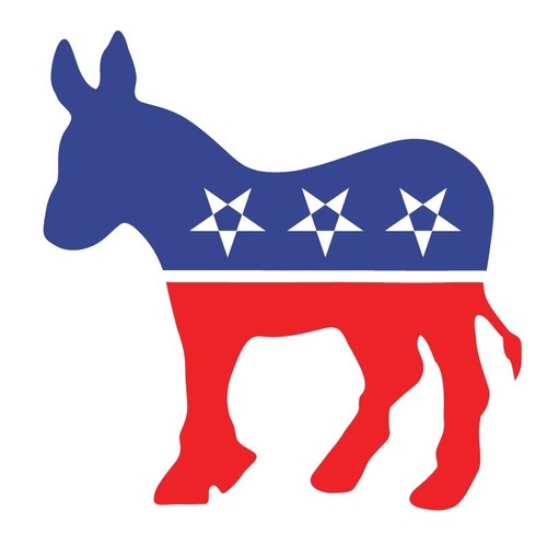 democrat donkey auto car bumper window decal sticker vinyl
