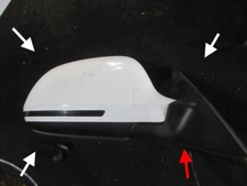 AUDI A3 S3 RS3 8P FACELIFT S LINE LED HEATED ELECTRIC WING right MIRROR WARRANTY