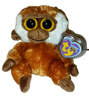 Ty Beanie Boos - BONGO the Monkey (6 Inch) NEW MWMTs Plush Stuffed Animal Toy