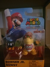 Super Mario Bowser Jr 4" Figure World of Nintendo Jakks New in Package Collector
