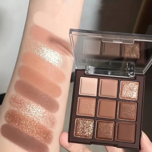 Paleta de sombras de ojos mate perla brillo pasteles etc 5 ~ 6 ~ 7 ~ 9 combos - Imagen 25 de 37