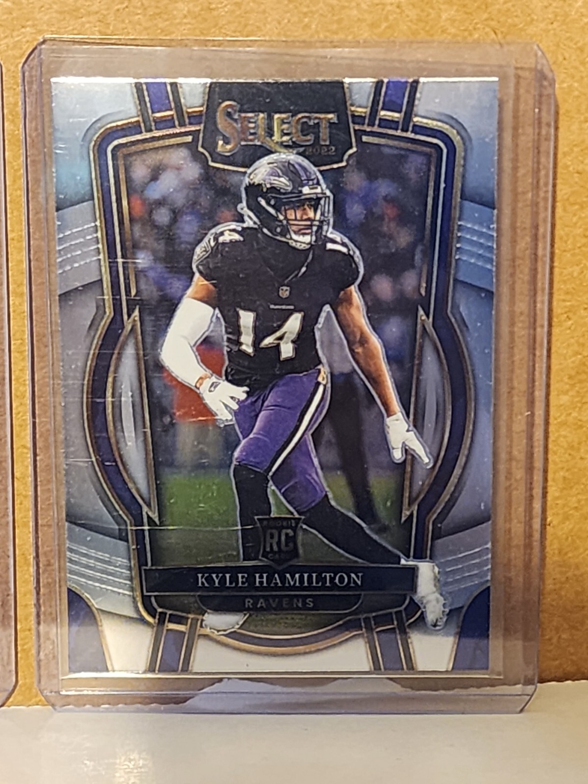 Kyle Hamilton 2022 Select Club Level Rookie Card Baltimore Ravens