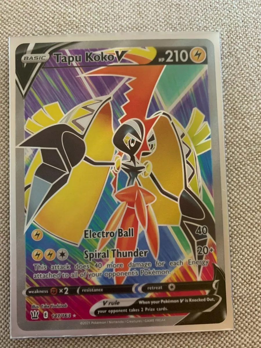 Tapu Koko V (147/163) [Sword & Shield: Battle Styles]