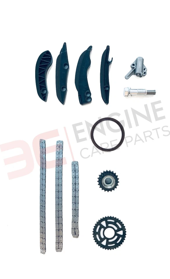 HEAD GASKET HEAD BOLTS TIMING CHAIN KIT FOR BMW 2.0 TURBO DIESEL N47D20C ENGINE - Image 2 of 4
