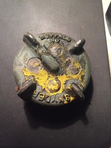 Vintage 1970s Ford F600 Fuel Cap Solid Brass Oem Ebay