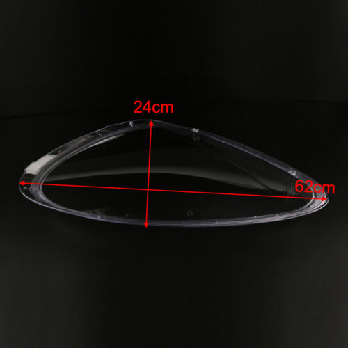 Par de cubiertas de carcasa de lente transparente para Porsche Cayenne 2011-2014 - Imagen 3 de 9