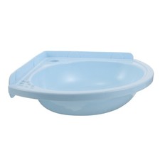 Wall-mounted Small Basin Corner Sink Bathroom Hanging Floating Bowl