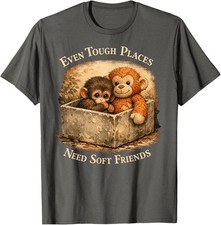 Classic Baby Monkey Punch Graphic Unisex T-Sh...
