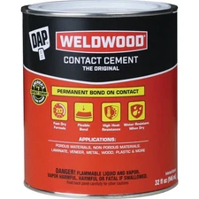 DAP Weldwood Qt. The Original Contact Cement 7079800272 DAP Weldwood 7079800272