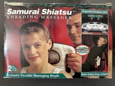 HoMEDICS Samurai PRO Shiatsu Deep Kneading Neck-Shoulder Massager Model SM-555