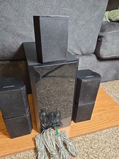 Samsung PS-FW1-2 Subwoofer and PS-FS1-1 Satellite Speakers Set
