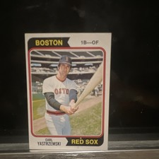 Topps 1974 Topps - Carl Yastrzemski Boston Red Sox #280 Base Set