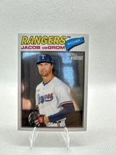 2026 Topps Heritage - Jacob deGrom #98 Chrome