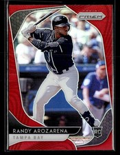 2020 Panini Prizm #53 Randy Arozarena Red Prizm Rookie RC