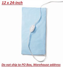 Sunbeam Heating Pad King Size 12 X 24-inch Color Blue Sunbeam Heating Pad King Size 12 X 24-inch Color Blue