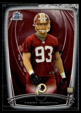 2014 Bowman Chrome Trent Murphy Rookie Washington Redskins #113