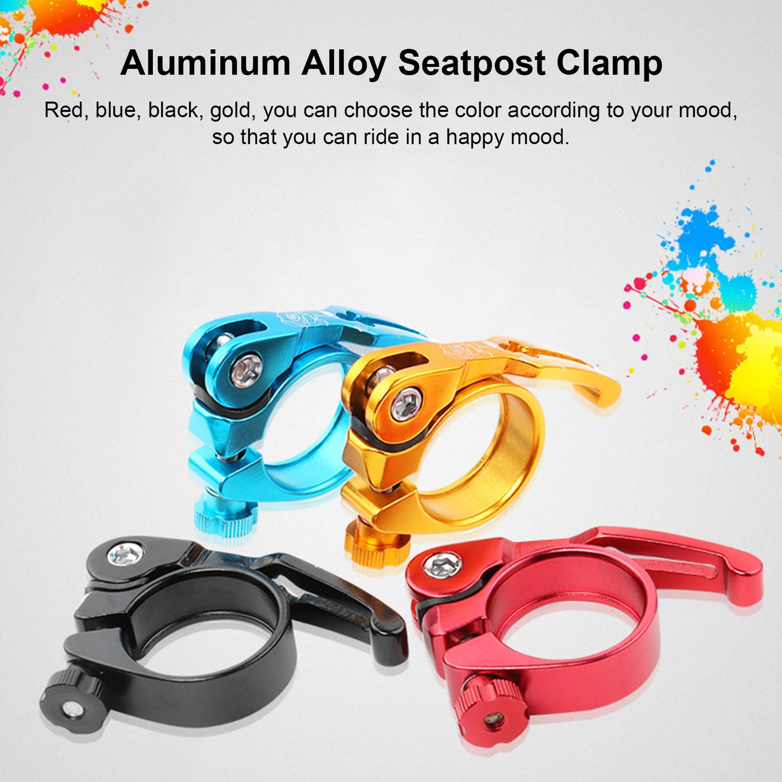 3D Forged Aluminum Alloy Seat Clamp For MTB Road Bike Recommended KRI