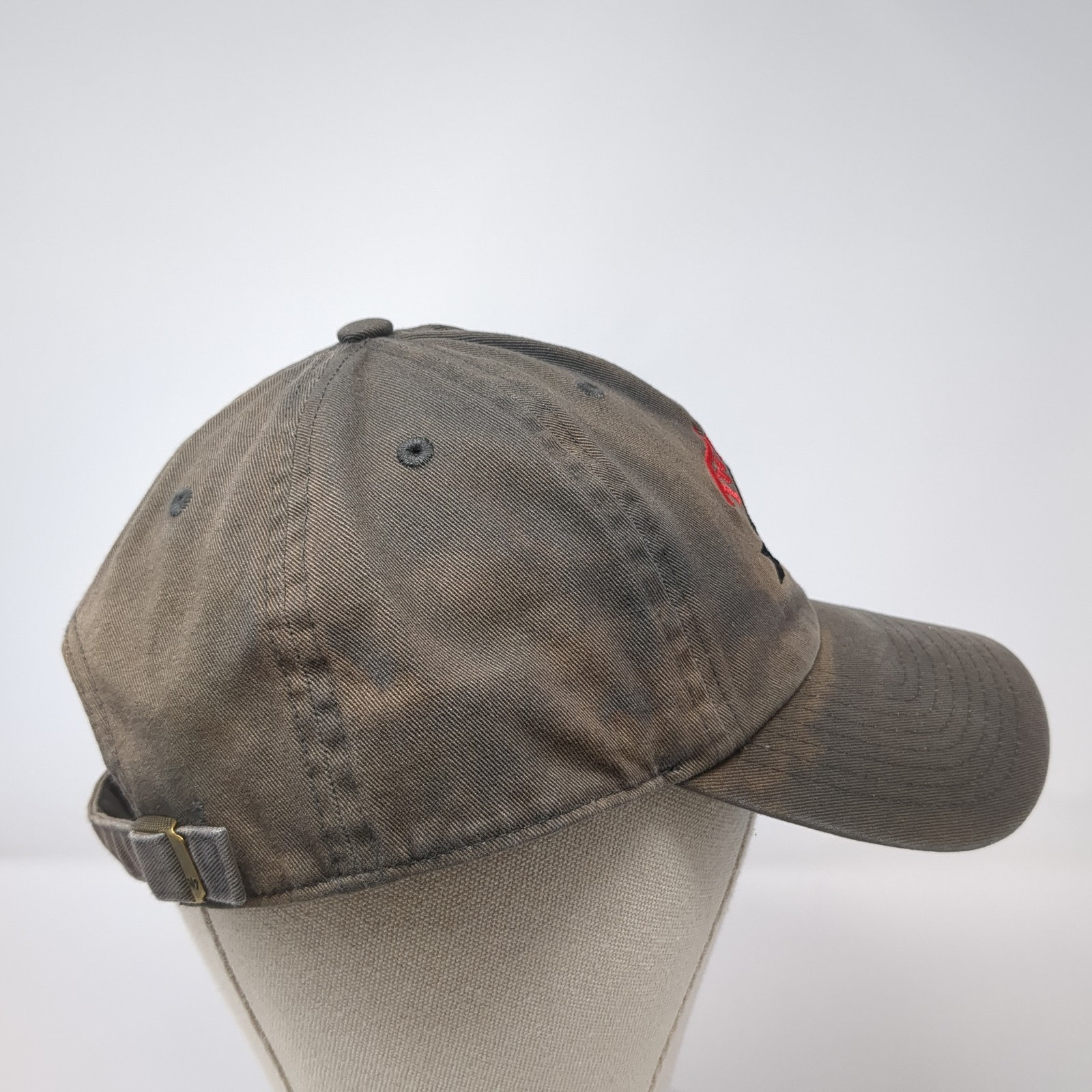 Twisted District Slideback Baseball Cap Gray One … - image 5