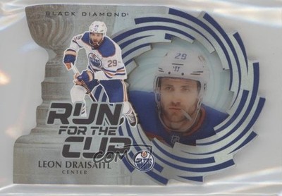 2023 Upper Deck Black Diamond Run for the Cup 44/99 Leon Draisaitl #RUN-LD 1q2
