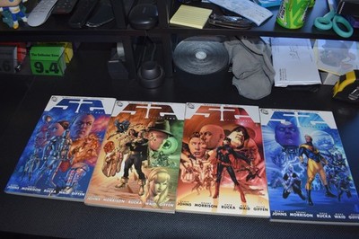 52 Fifty-Two Volume 1-4 Complete DC TPB Set 2006 Johns Morrison Rucka Waid RARE