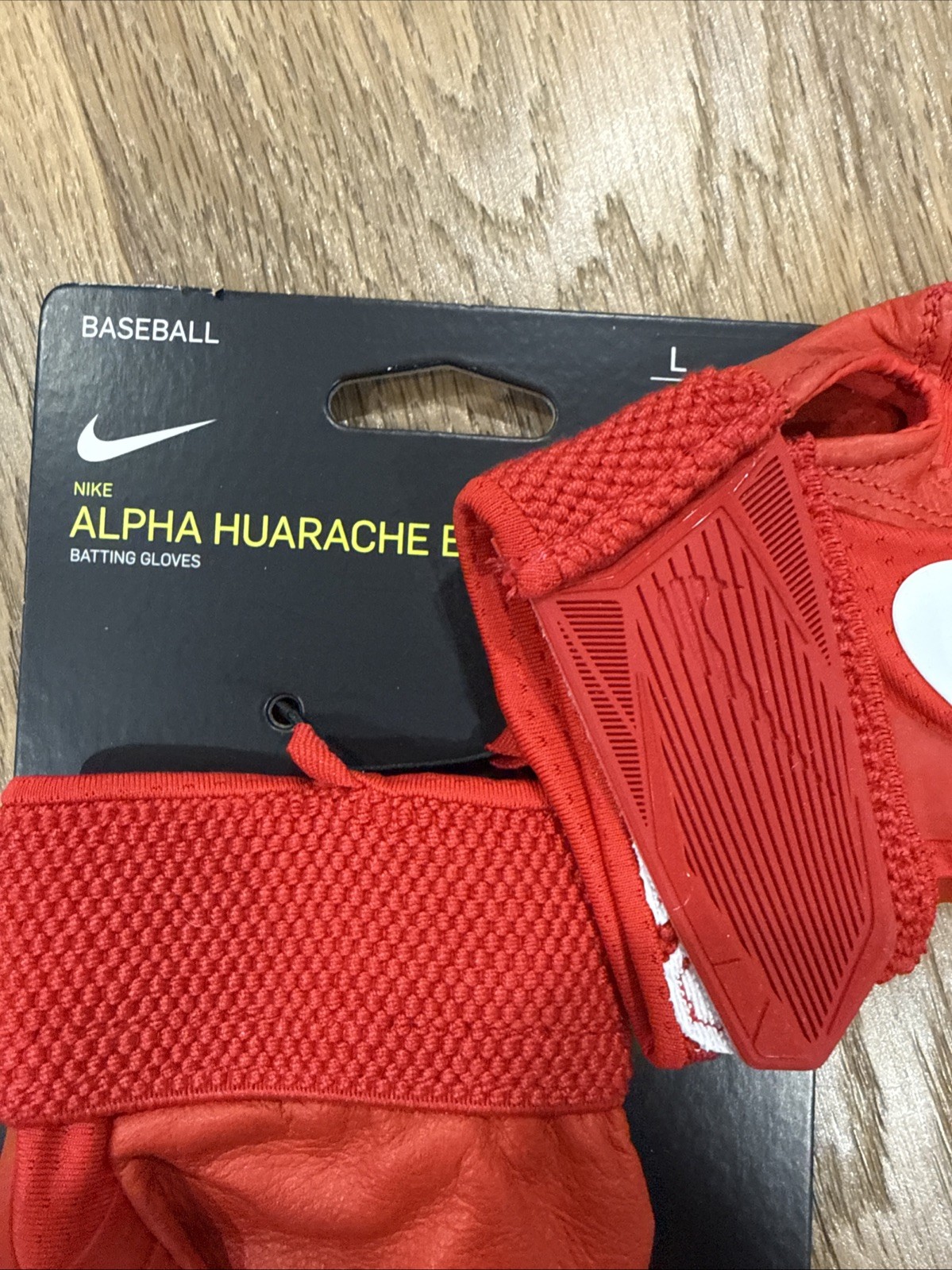 Nike Alpha Huarache Elite Baseball Batting Gloves Men's Size Large NWT $74.00 thumbnail 2