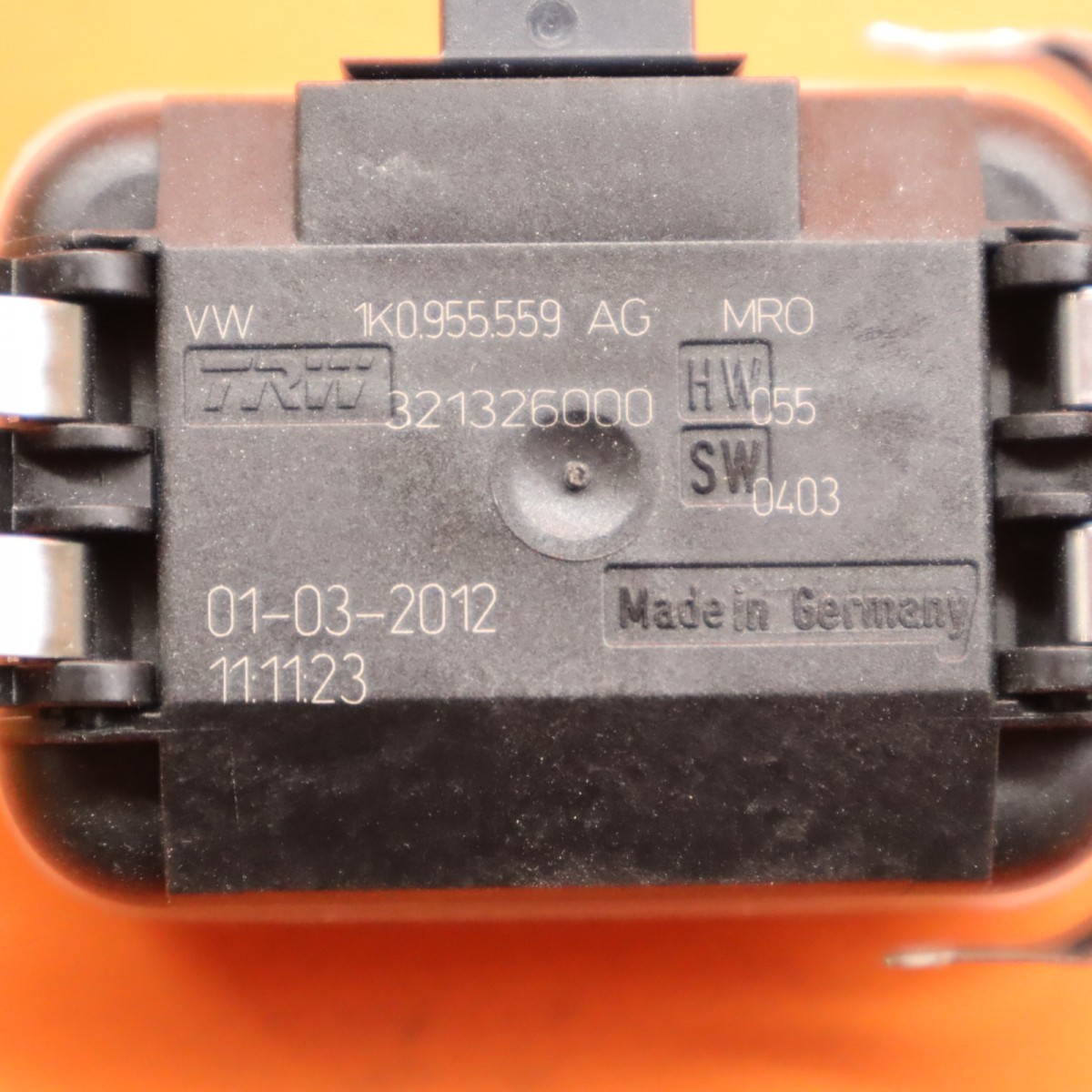 Bentley Continental GT 2006-2010 FRONT Rain sensor P/N 1K0955559A