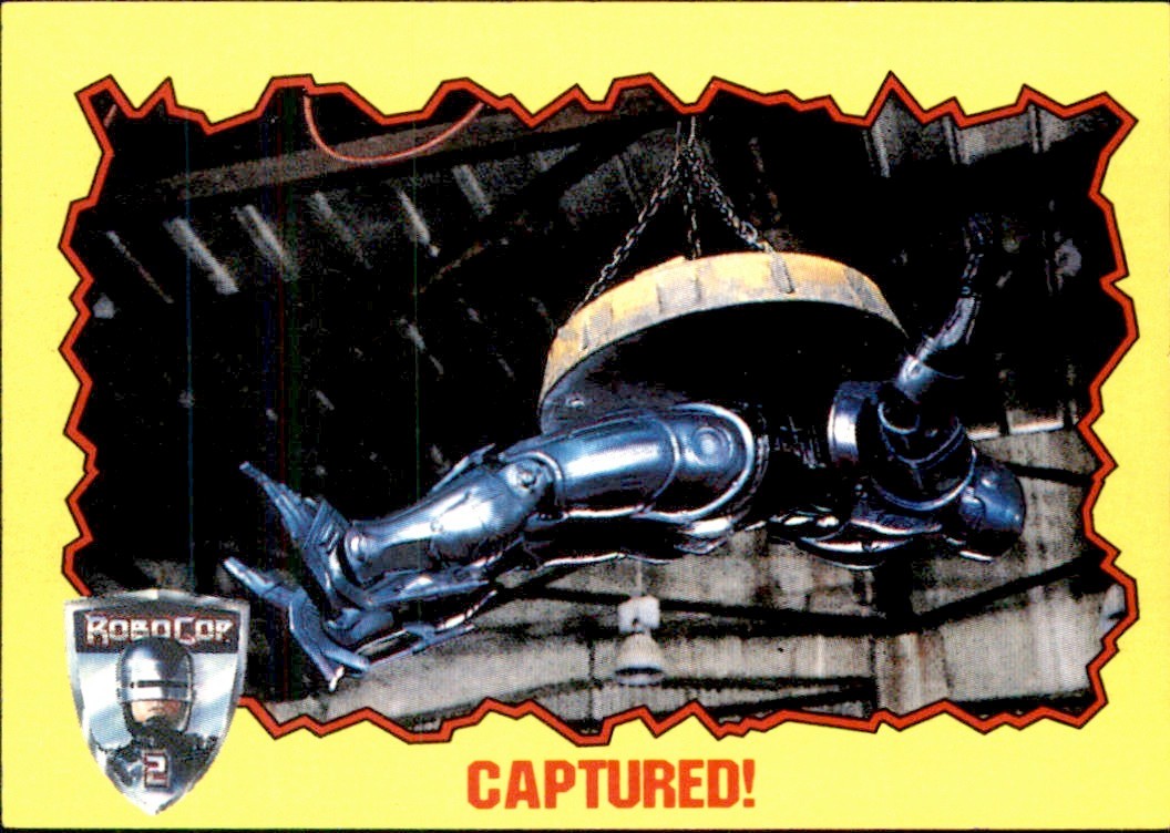 1990 Topps Robocop 2 - Captured #44