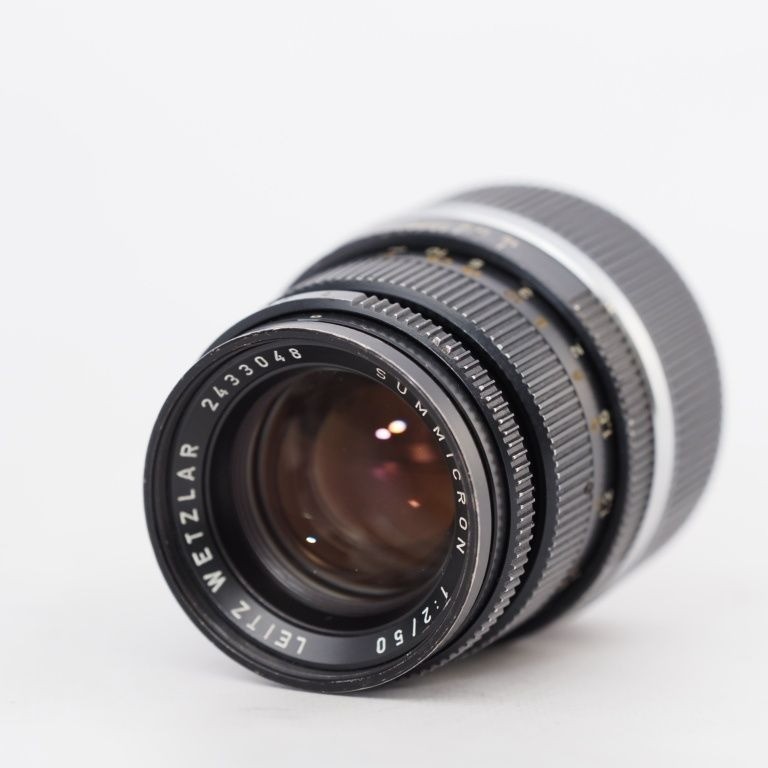 LEICA SUMMICRON-M 50mm f2.0 E39 3rd? 美品 Leica SUMMICRON-M 50mm F2 ASPH 3rd E39 Black Lens M Mount Used