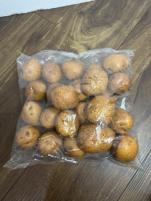 Bag Of Artificial Foam Potatoes, Fake Vegetables, Decorative Food For Crafts