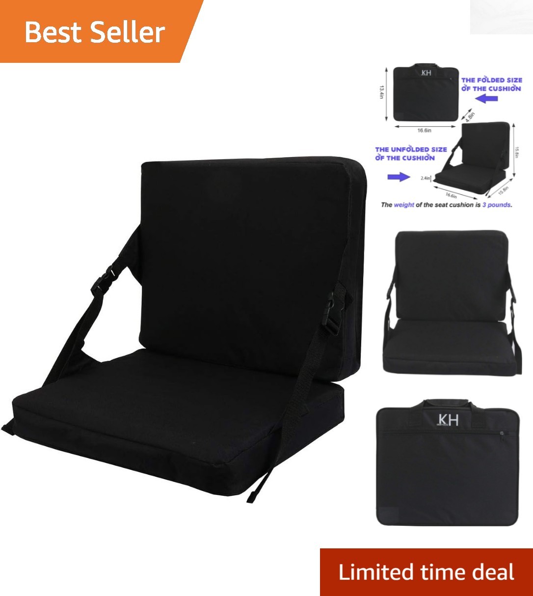 Cushion For Sports Events And Traveling Bliss