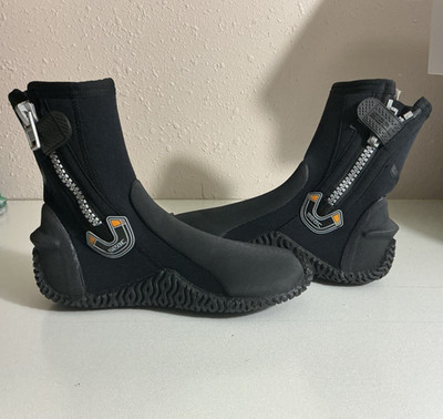 SEAC Basic HD 5mm Neoprene Scuba Diving Boots with Side Zipper