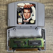 GoldenEye 007 N64 Authentic, Serviced, Tested, & Working Nintendo 64 James Bond