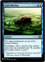 Gone Missing 67 The List Reprints