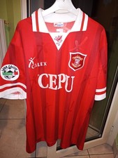 Maglia Calcio Perugia 1996 Match Worn Vintage Football Shirt Napoli Collezione