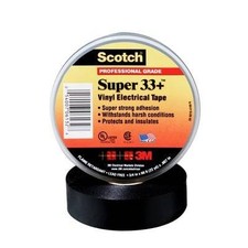 3M Scotch Super 33 Vinyl Electrical Tape, 3/4" x 66ft