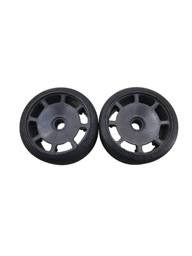 BSR (Blue) Featherweight black wheels for 1/10 pan car