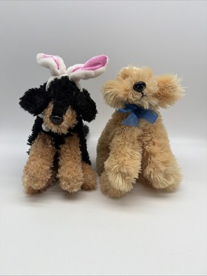 Dan-Dee Collectors Choice Plush Dog Lot Stuffed Animals Bunny Ears