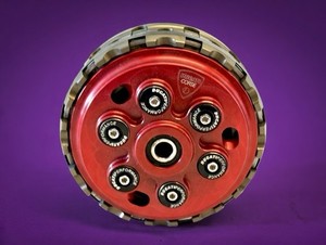 Genuine Ducati Performance Red Corse Slipper Clutch 6 Spring W/ Discs & Basket