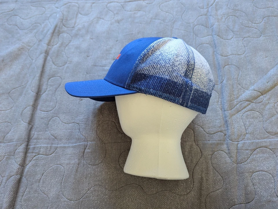 Sombrero de camionero Hooters Owl Logo Richardson 112 azul con cierre a presión - Dedham, MA Ubicación  Foto 3 de 4