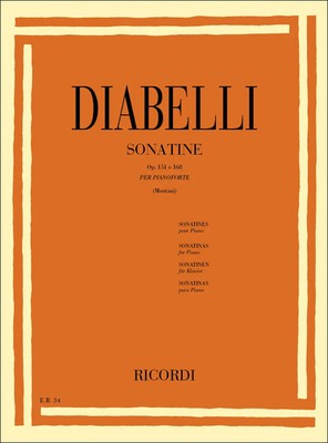 Anton Diabelli | 11 Sonatine Op. 151 E Op. 168 (1984) | Per Pianoforte | Ricordi
