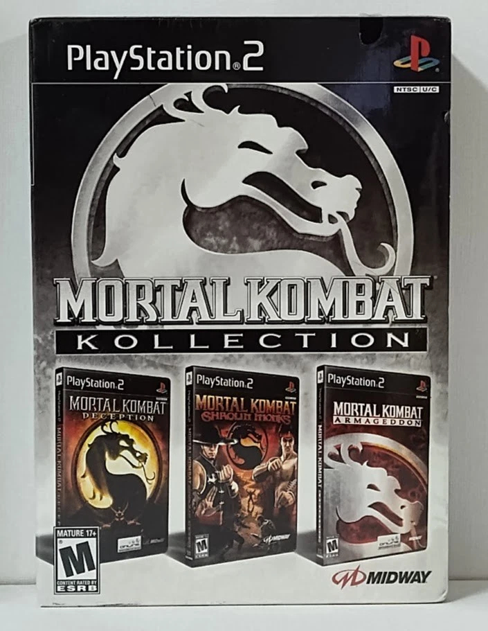 PS2 MORTAL KOMBAT COLLECTION, New - Image 2 of 4