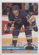1991-92 Topps Stadium Club Rich Sutter #192 9ci
