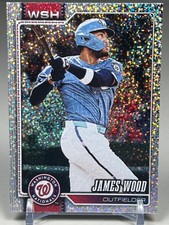 2026 Topps James Wood #349 Confetti - Washington Nationals