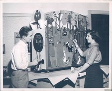 1958 Norwood High School Junior Red Cross James Gavin Brenda Holder Photo 8x10