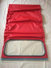 Citroen 2CV Rolldach Verdeck Rot Rouge Vallelunga