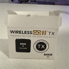 R DE Wireless GO II TX Transmitter Only, 2.4GHz Digital, 3.5mm Input