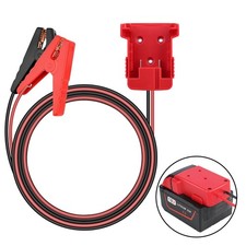 Jumper Cable Clamps for Milwaukee 18V M-18 Battery, 3FT 12AWG Jumper Starter