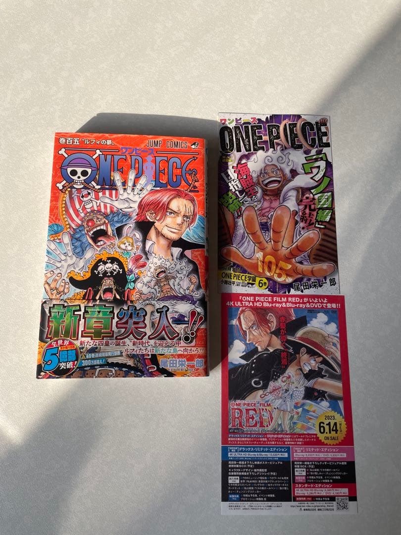 One Piece Volumen 105 Primera Edición Viene con Obi y Flyer Cómics Japoneses Manga